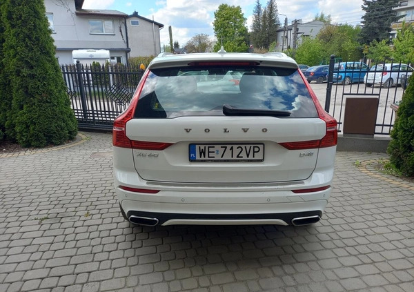 Volvo XC 60 cena 139900 przebieg: 98000, rok produkcji 2019 z Warszawa małe 781
